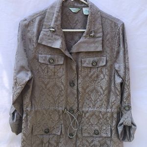 Laura Ashley damask jacket